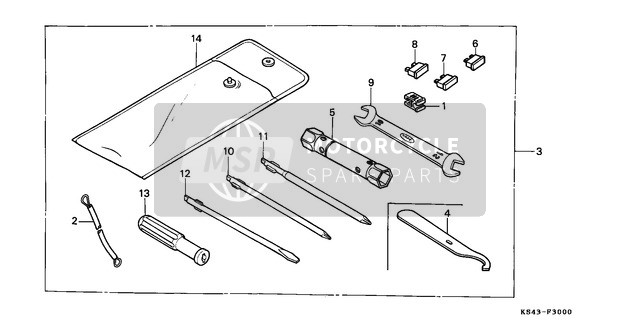 Honda CN250 1986 Tools for a 1986 Honda CN250